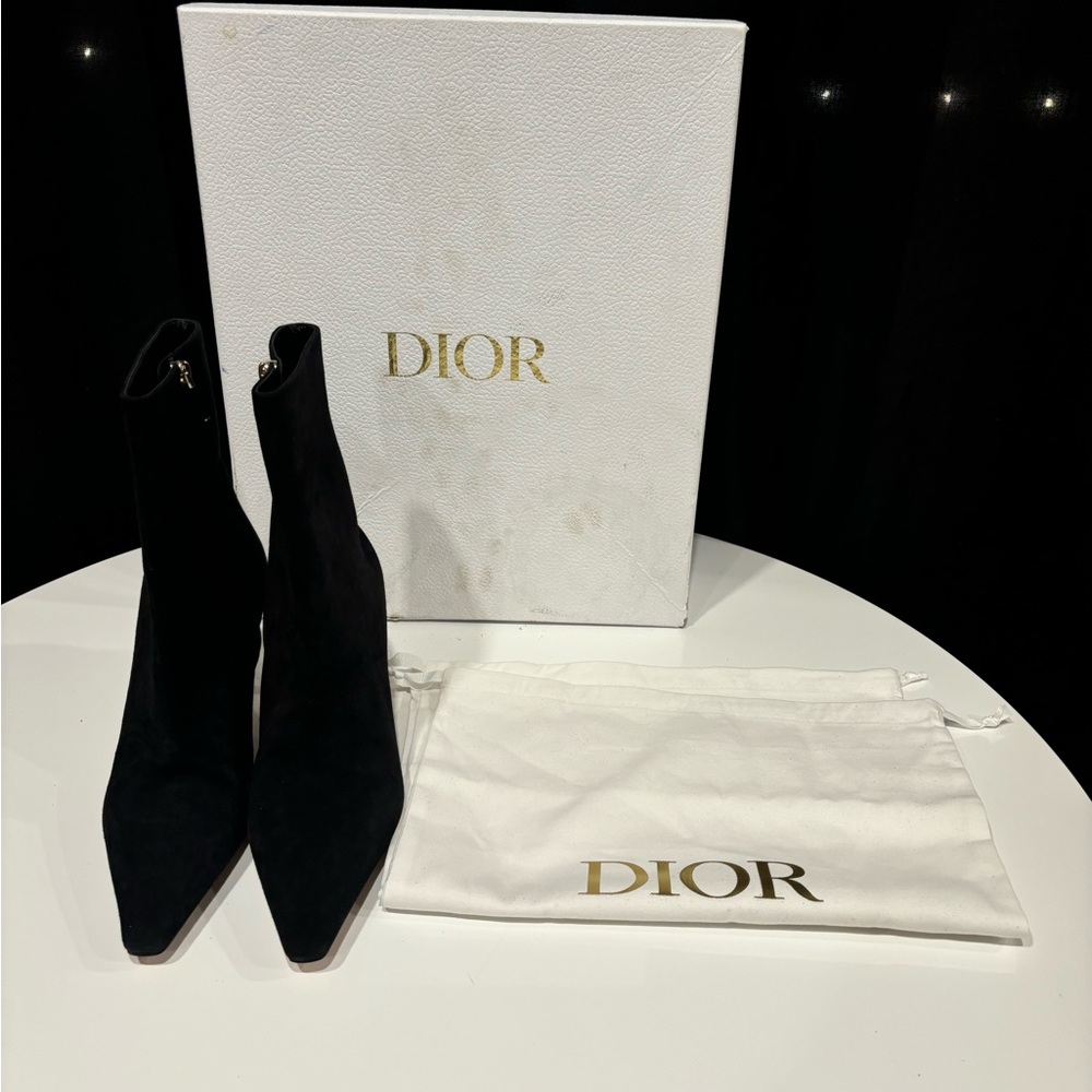 Christian Dior D-Fame Heeled Ankle Boot